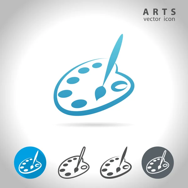 Sanat mavi kutsal kişilerin resmi