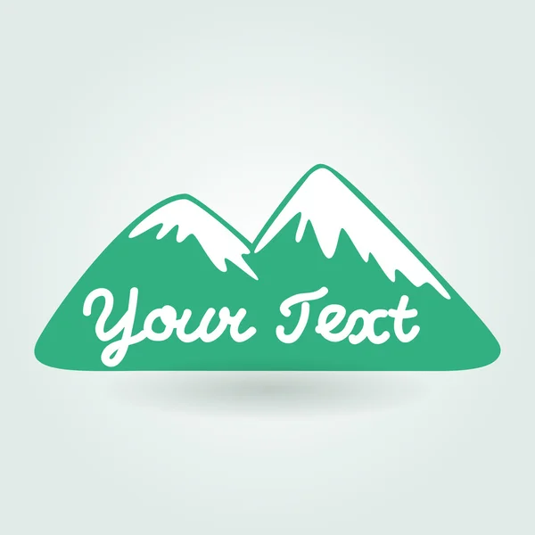 Mountain logo — Stock Vector