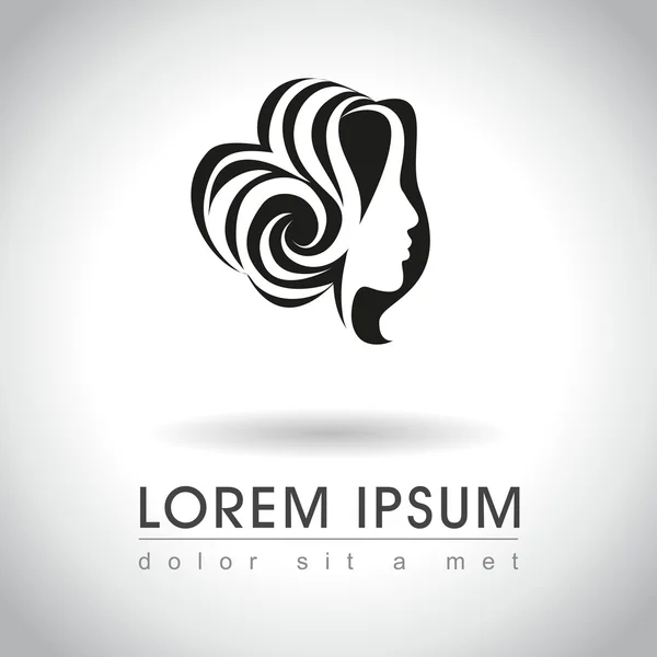 kadının yüzü logosu