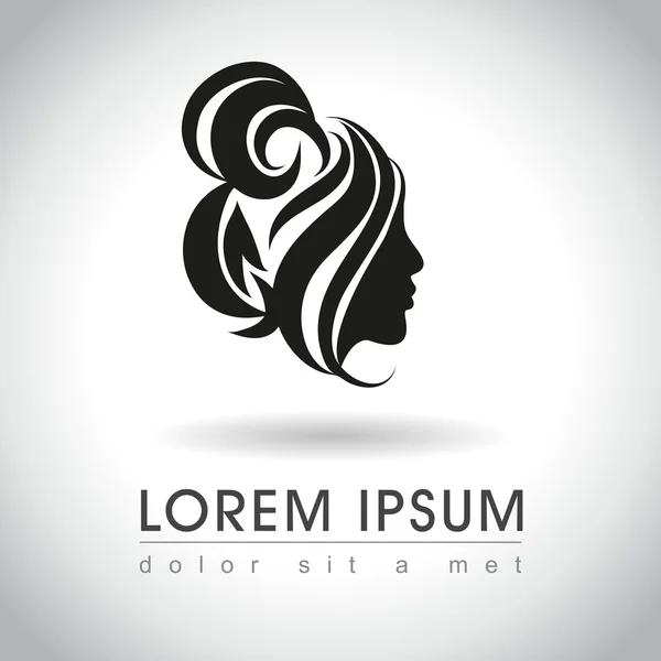 kadının yüzü logosu