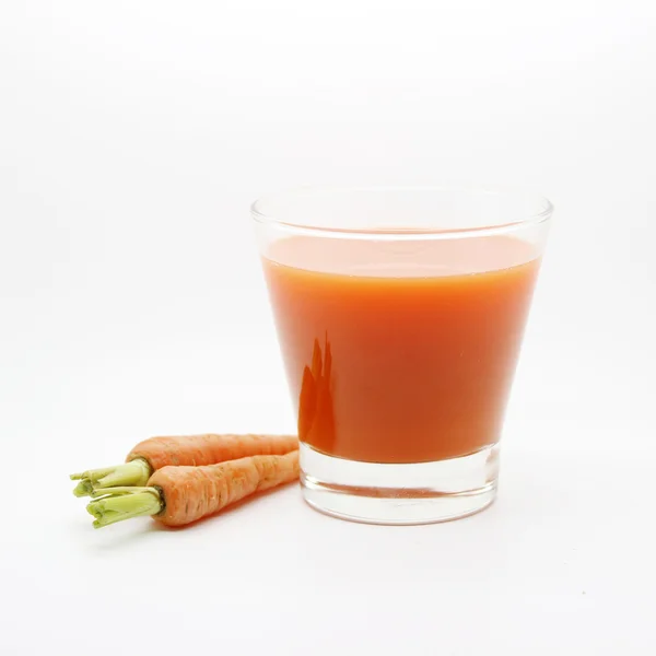 Bebé carots y jugo de carot — Foto de Stock