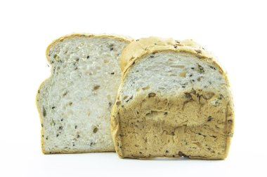 Renk doku ekmek susam ile