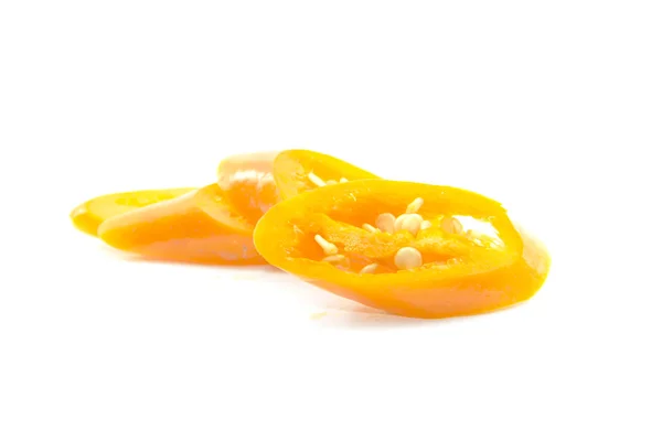 Oranje chilipepertjes — Stockfoto