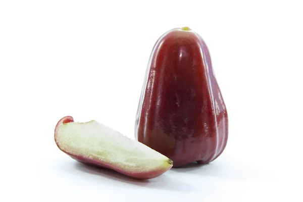 Rose elma meyve ile çeyrek dilimlenmiş