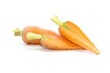 Bebek havuç yarım dilimlenmiş