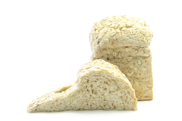 Celozrnný chléb s texturou, ovesné — Stock fotografie