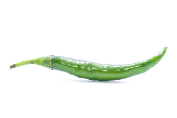 Groene chili peper — Stockfoto