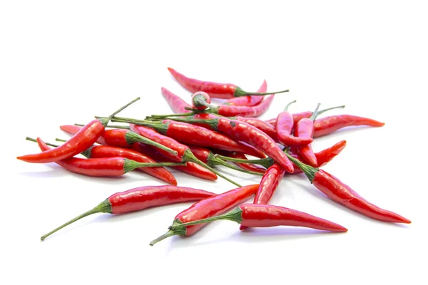 Halda červené chilli papričky — Stock fotografie