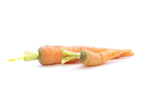 Cenouras frescas do bebê forma e forma — Fotografia de Stock