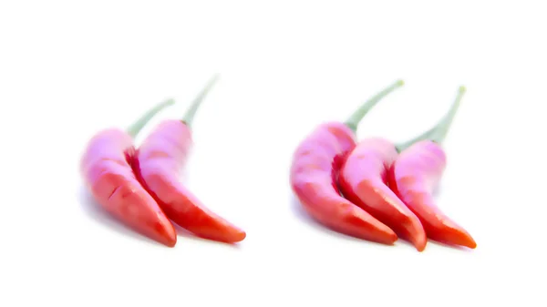 Group of red chili peppers — Stock Photo, Image