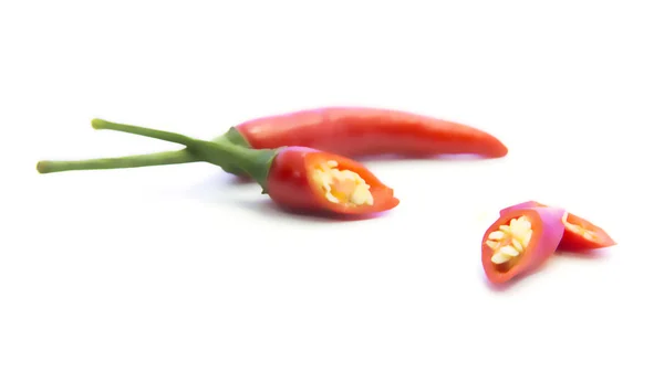 Sliced Red chili pepper — Stock Photo, Image