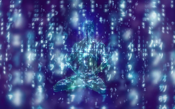 Sanal gerçekliğin 3 boyutlu çizimi ve yapay zeka tarafından özfarkındalığın temsil edilmesi