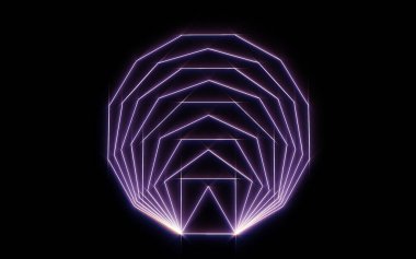 Geometrik şekiller bir üçgenden bir duodenuma ve eşleşen bir kenarı vardır.