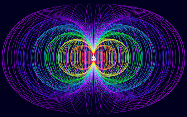Трехмерная иллюстрационная система чакр энергетических полей человека