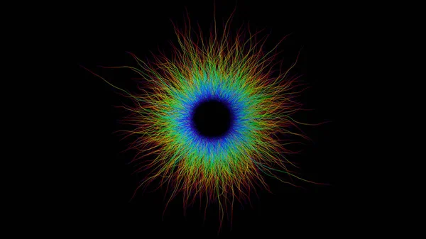 Renkli ışınlar, halo, aura, enerji.