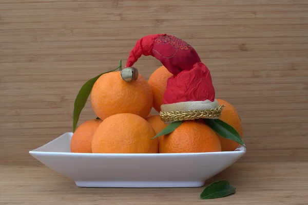 Mandarino a Babbo Natale . — Foto Stock