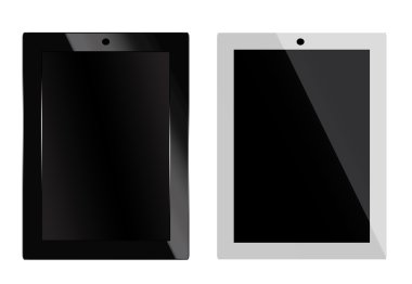 Mobil cihazlar siyah ve beyaz