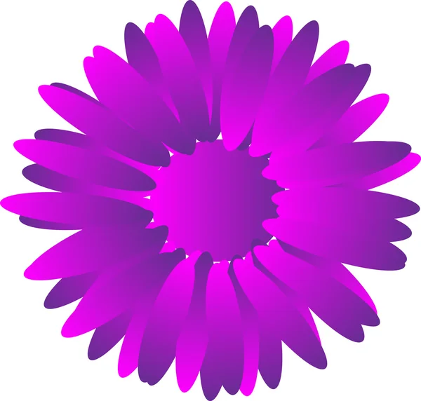 Fleur rose — Image vectorielle