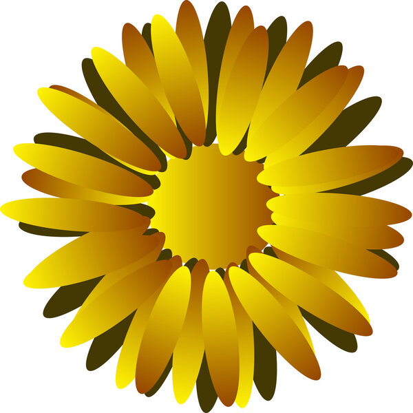 Желтый цветок

