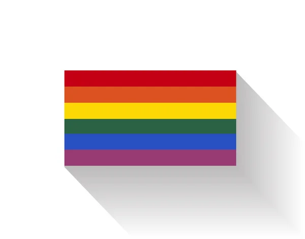 Love lgbt flag — Wektor stockowy