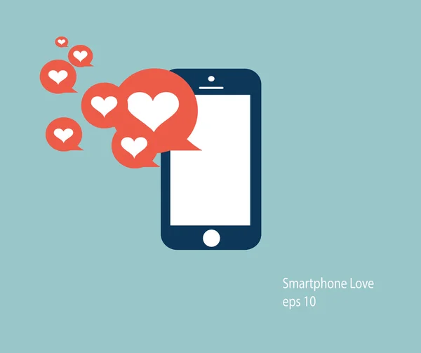 Smartphone kalp simgesi