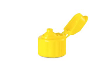 Şişeli plastik başlık.