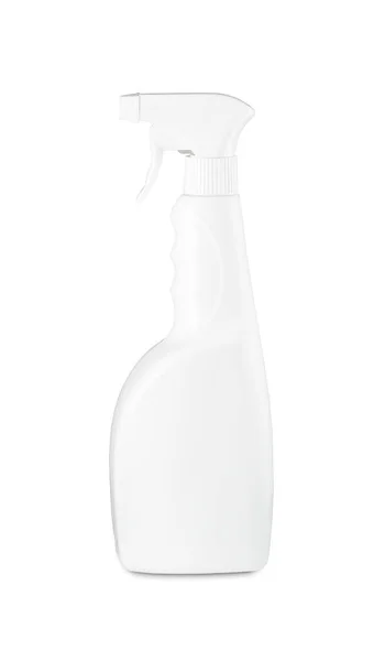 Botol wadah plastik untuk bahan kimia rumah tangga — Stok Foto