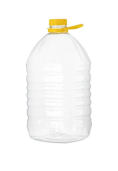 Botol wadah plastik untuk bahan kimia rumah tangga — Stok Foto