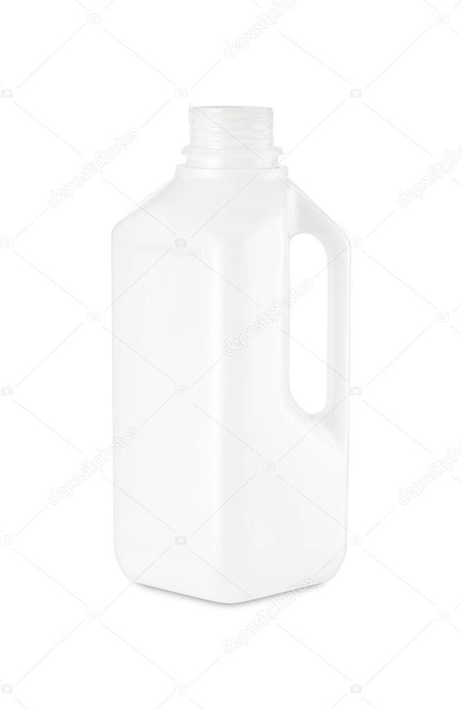 plastic container bottle for household chemicals