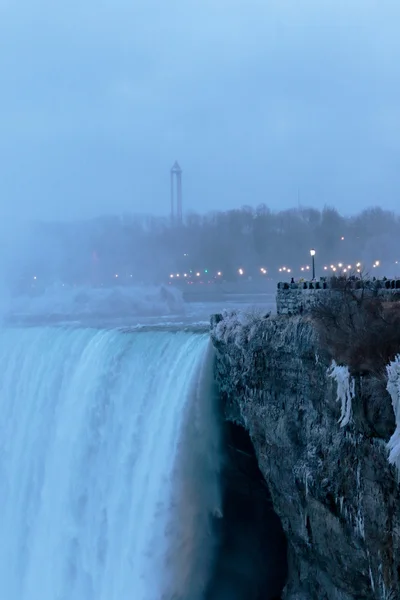 Güzel bir akşam fotoğraf Niagara Falls — Stok fotoğraf