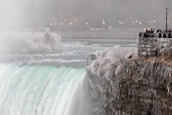 Vacker bakgrund med Niagara vattenfall — Stockfoto