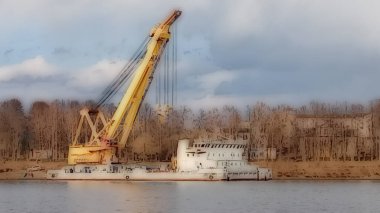 Nehir manzaraları ve Volga 'da yön bulma başlangıcı