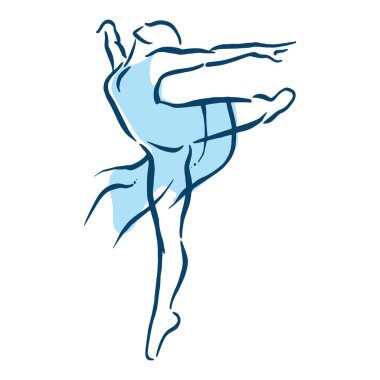 Bale dansçısı kadın