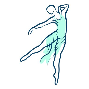 Bale dansçısı kadın