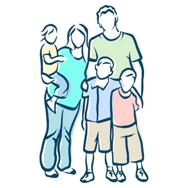 Family — Stock Vector