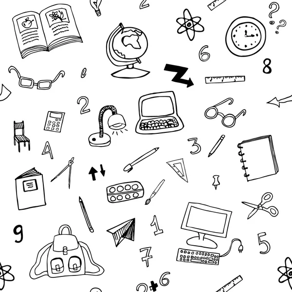 Sınıf nesnelerinin seamless modeli doodle