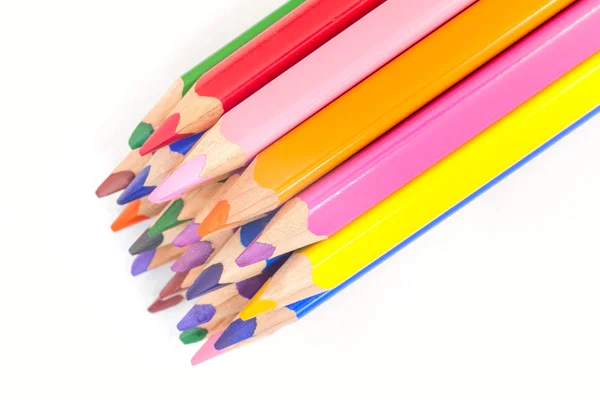Color Pencils round — Stock Photo, Image