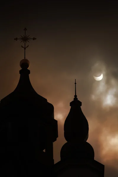 Eclipse of the sun — Stock Photo, Image