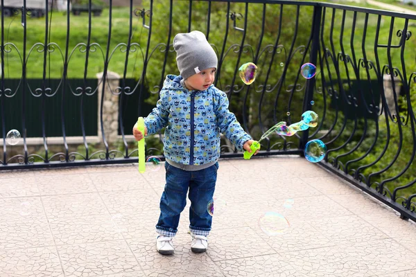 Soap bubbles — Stock Photo, Image