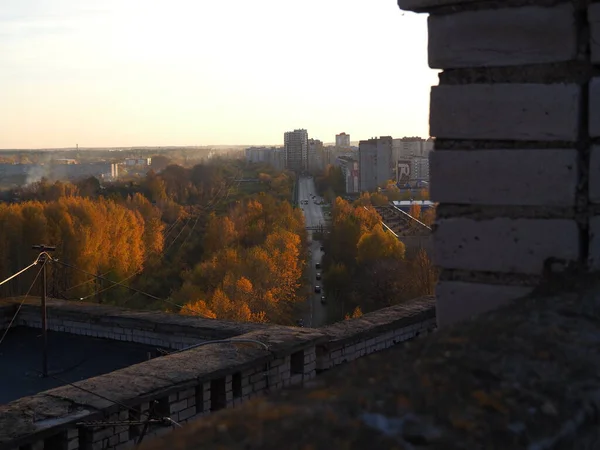 Ipari Turizmus Tetőtéri Utazás — Stock Fotó