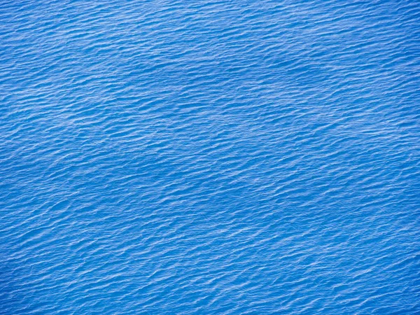 Textura Superficial Del Agua Mar Turquesa Tranquila Vista Azul Suave —  Fotos de Stock