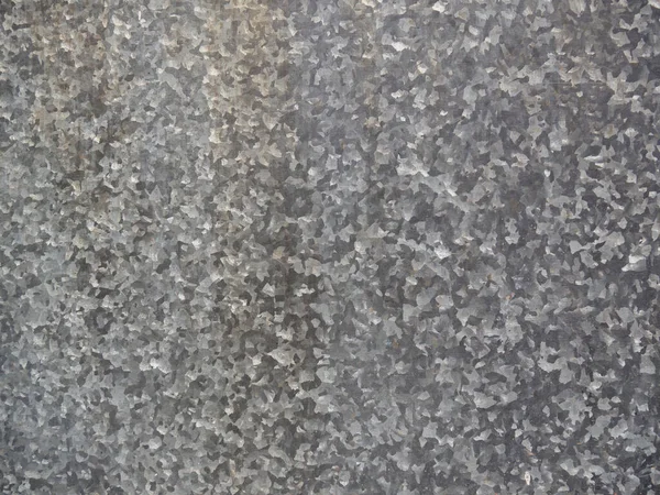 Texture Una Lastra Ferro Macchiato Grigio Zincato Schermo Intero Rivestimento — Foto Stock