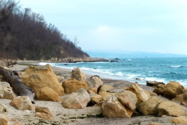 Seafront city of Varna in Bulgaria, landscape nature background
