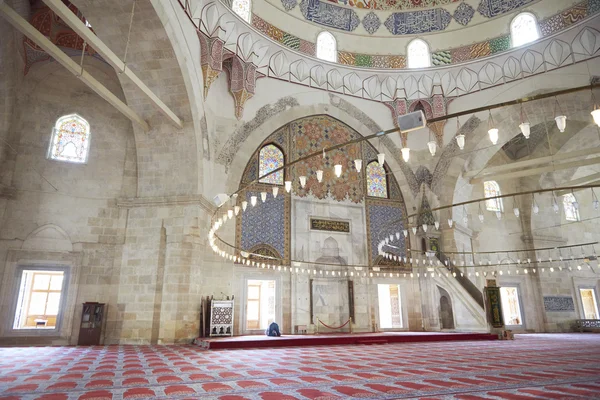 Edirne - Türkiye, 02.04.2016: Edirne eski Camii Samii 1437-1447 iç. Eski cami 