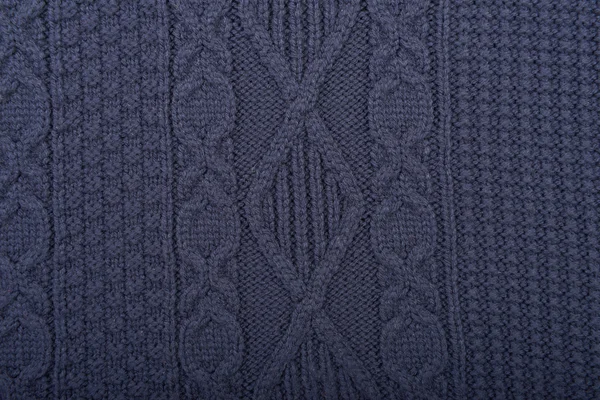 Knitted fabric pattern sweater — Stockfoto