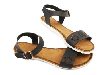 Kadın deri sandalet