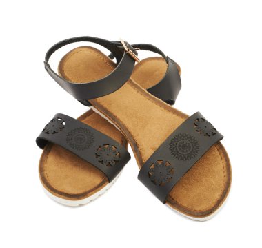 Kadın deri sandalet