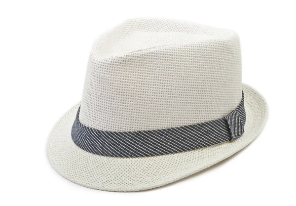 Καπέλο απομονωμένο σε λευκό φόντο — Φωτογραφία Αρχείου