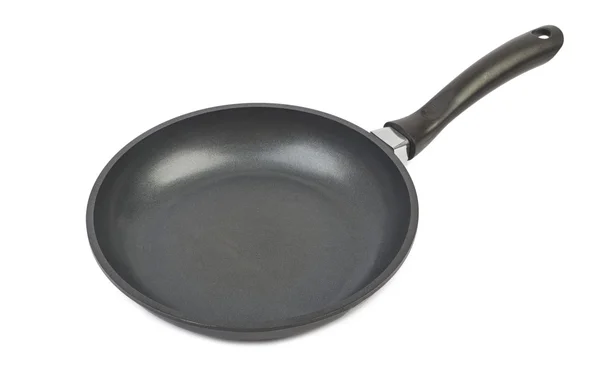 Empty pan isolated on white background — Stock Photo, Image