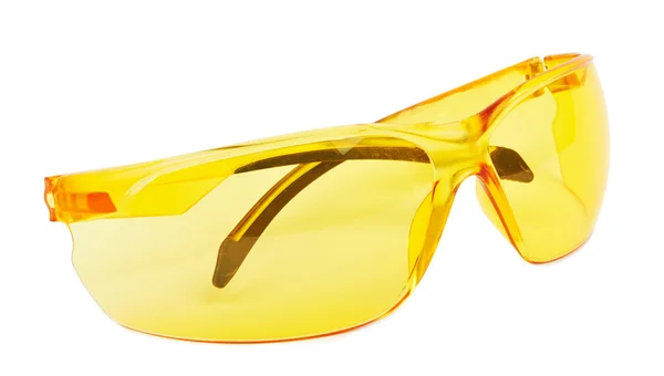 Yellow polarized sunglasses driver — Stock Photo, Image